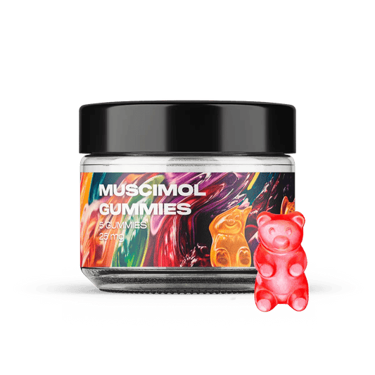 MUSCIMOL GUMMIES 25mg