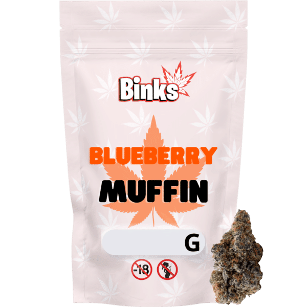 Blueberry muffin fleur de CBD