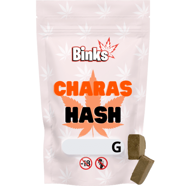 Charas hash résine de CBD