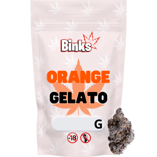 orange gelato fleur de CBD